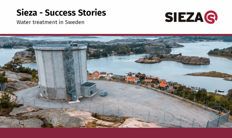 Sieza PERIDECT+ protects water treatment facilities in Sweden